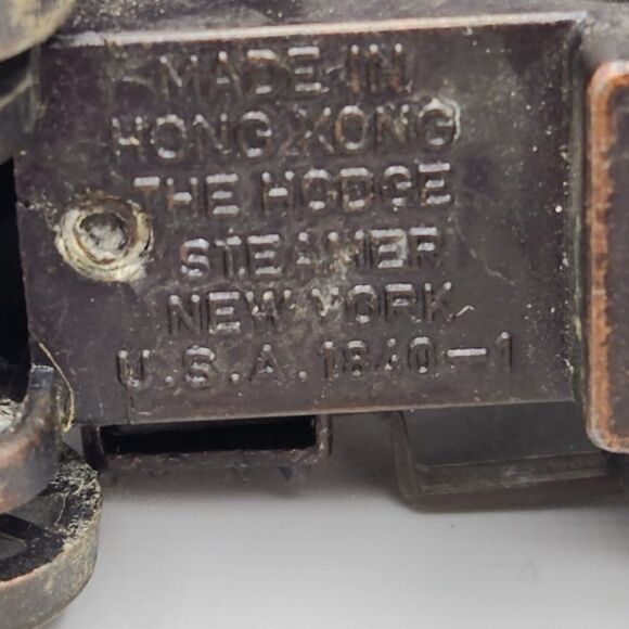 Vintage Collectible Die Cast Metal Pencil Sharpener Hodge Steam Engine - Picture 7 of 9